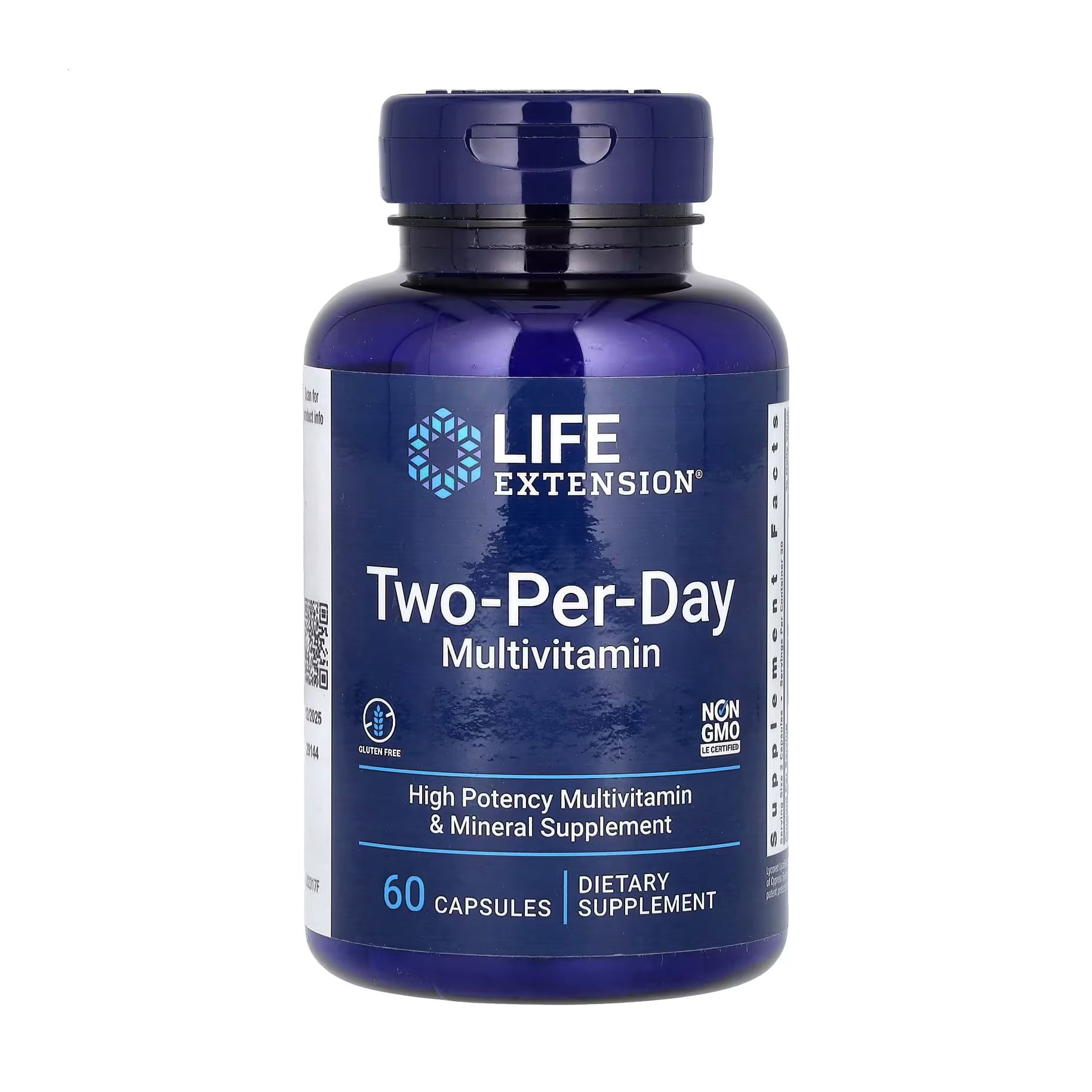 Мультивітаміни Life Extension Two-Per-Day Capsules Двічі на день, 60 капсул